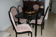 Dining suit with 6 chairs   .....Office Desk and filing cabinet