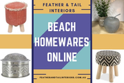 Buy Beach Homewares Online at Feather & Tail Interiors!