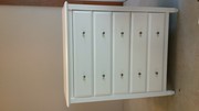 Excellent condition white 5 drawer tall boy dresser for sale Bunbury