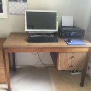Great desk with heaps of room for computer and printer